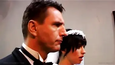 Дьякон присоединился к ебле жениха и невесты на свадьбе