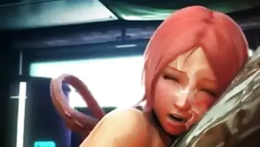 Монстр ебет огромным хуем японку и заливает кончой