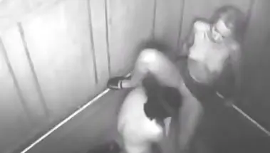 Любовники занялись сексом в лифте, не дотерпев до квартиры