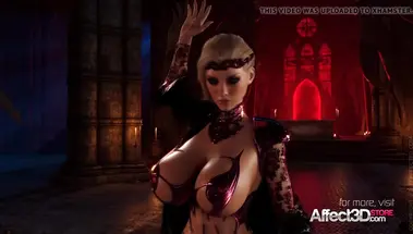 Смерть в облике блондинки ебется с погибшим рыцарем в Чистилище