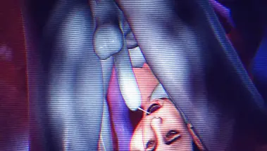 Синие пришельцы гермафродиты отодрали толпой земную солдатку