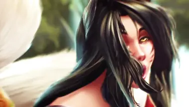 Кошачий принц обкончал попку и письку лесной волшебницы-киски