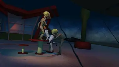 Два марсианина выебали телку космонавта на космической заправке