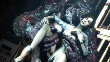 Грязное чудовище засаживает член в пизду тюремной санитарки