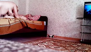 Сын снял еблю с толстой русской мамашей на скрытую камеру