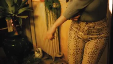 Отлизал пизду и выебал грудастую под ретро музыку