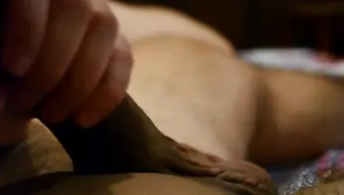 Нежный отсос залупы и финал крупным планом в рот