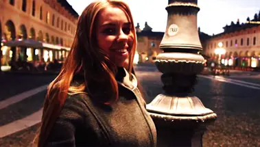 Новогодние каникулы в Варшаве - эротическое соло украинской модели