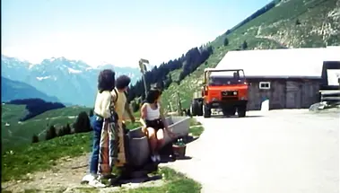 Полнометражный ретро фильм с еблей в мохнатки в немецких Альпах