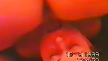 Собутыльники всю ночь ебутся со свингерским обменом во все дыры - ретро винтаж