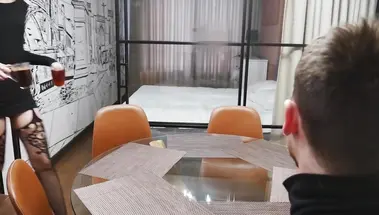 Отодрал и спустил на анус жене друга, спавшего бухим в соседней комнате