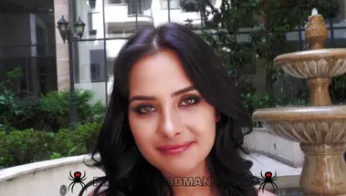 Первое двойное проникновение для Марии Варс на кастинге Вудмана