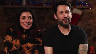 Крампус анально наказал на Новый год непослушную девчонку Бруклин Грей