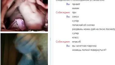 Русский онанист дрочит хуй на парочку из Витебска в чат рулетке